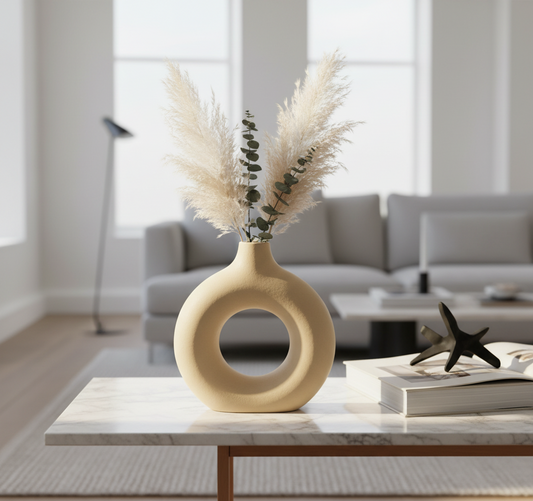 Ceramic Donut Vase