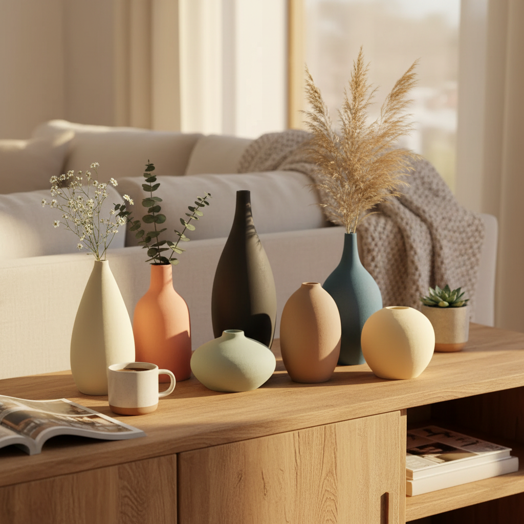 Nordic Ceramic Vases